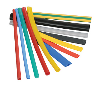 IEK Трубка термоусадочная ТТУ нг-LS 12/6 жел-зел 100м/упак