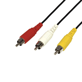 Шнур 3х3 RCA 10М Rexant 17-0207