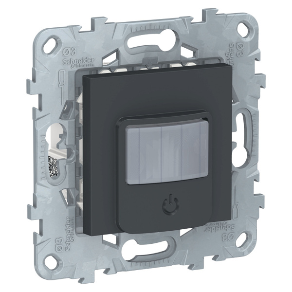 SE Unica New Антрацит Датчик движения с выключателем, 10А NU552554