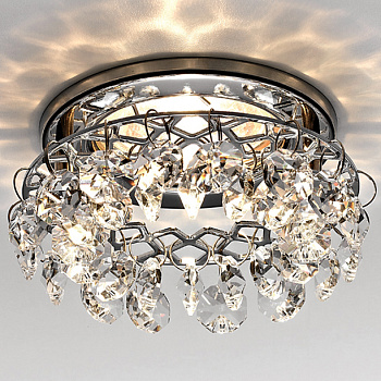 Ambrella Светильник K7070 CL/CH MR16 хром/прозрачный K7070 (CL/CH)