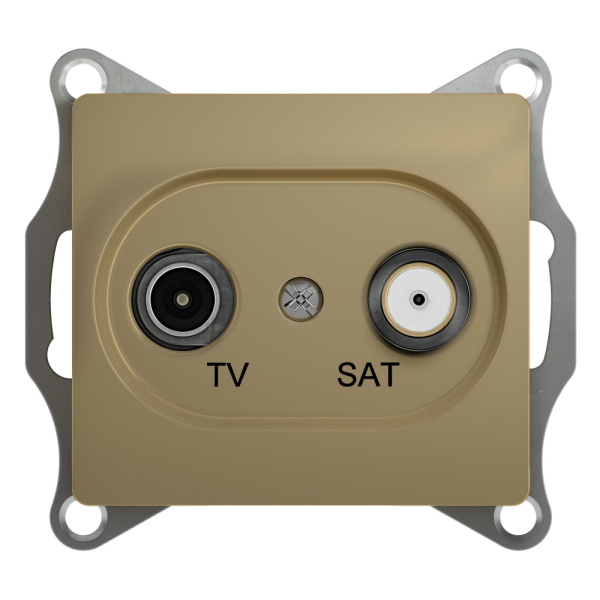 Systeme Electric Glossa Титан Розетка TV-SAT оконечная 1DB