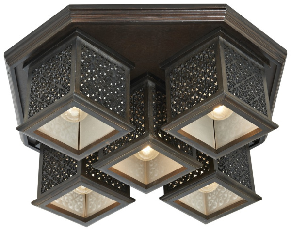 Velante 594-727-05, Светильник потолочный E27,5x40W