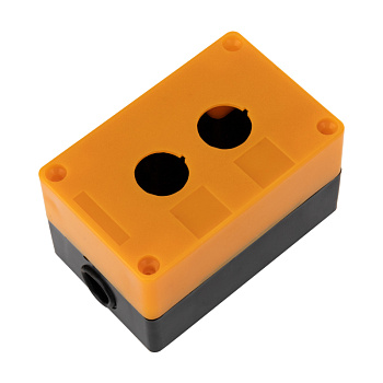 Корпус пластиковый КП 2 кнопки 22 мм Rexant 36-9222