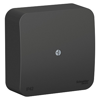 Systeme Electric Blanca наруж Антрацит Коробка распределительная