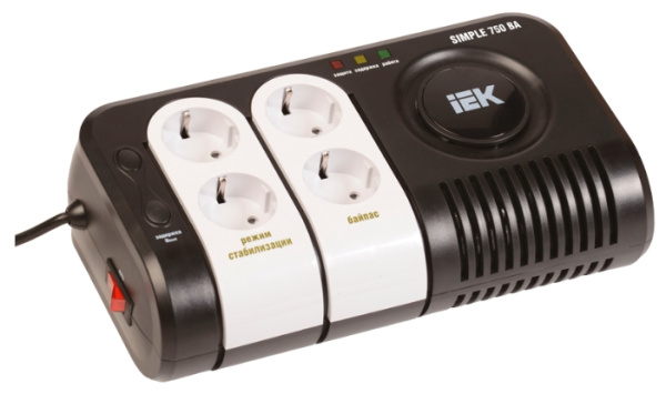 Купить IEK Стабилизатор напряжения серии Simple 1 кВА