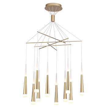 Odeon Light 3891/70LG ODL20 37  золотистый /металл Подвесной светильник LED 3000K 70W 220V VIVAT