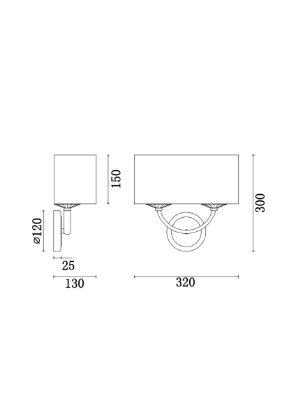 Freya Modern Tina Хром Бра E14 40W FR5034WL-02CH Купить Freya Modern Tina Хром Бра E14 40W FR5034WL-02CH