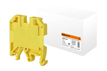 TDM Зажим наборный ЗНИ-2,5мм2 (JXB25А) желтый SQ0803-0529