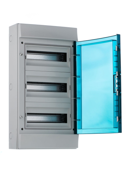 Купить ABB Mistral65 Бокс навесной 36М прозрачная дверь (3 ряда) (с клемм) 1SLM006501A1206