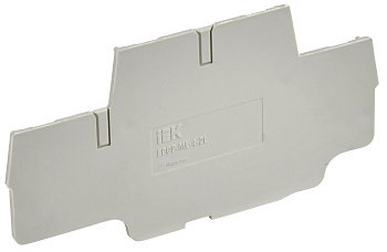 IEK Заглушка для CP-ML 2 ур. 4мм2 серая