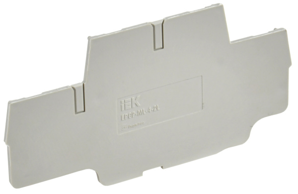 IEK Заглушка для CP-ML 2 ур. 4мм2 серая