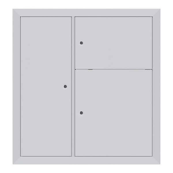 Щит этажный до 4 кв. без окна слаботочка слева (1000х950х150) EKF Basic