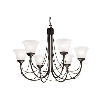 Natural Concept CARISBROOKE Люстра CB6-BLACK Natural Concept CARISBROOKE Люстра CB6-BLACK