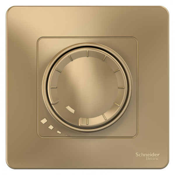 Systeme Electric Blanca внутр Титан Светорегулятор (диммер) поворотно-нажимной 400Вт