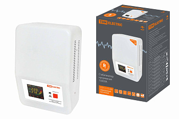 TDM Стабилизатор напряжения ССР1-1-1,5 кВА электронный настенный SQ1201-0023