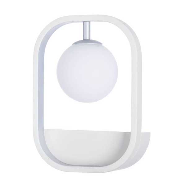 Maytoni Modern Avola Белый с Серебром Бра 1xG9 40W MOD431-WL-01-WS