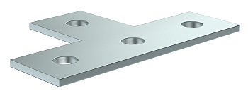 IEK Пластина соединительная T-образная для STRUT-профиля HDZ