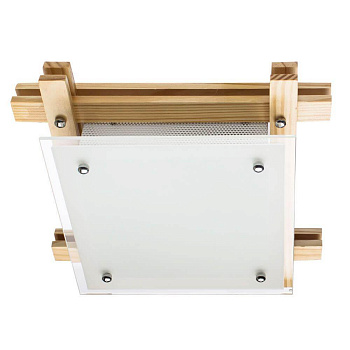 Arte Lamp Archimede Бежевый/Белый Светильник потолочный 2x60W 2xE27 A6460PL-2BR