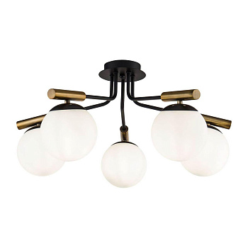 Freya Modern Paolina Черный Потолочный светильник E14 40W FR5011CL-05B