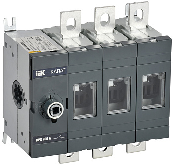 IEK KARAT Выкл-разъед. ВРК без рукоятки 3P 200А