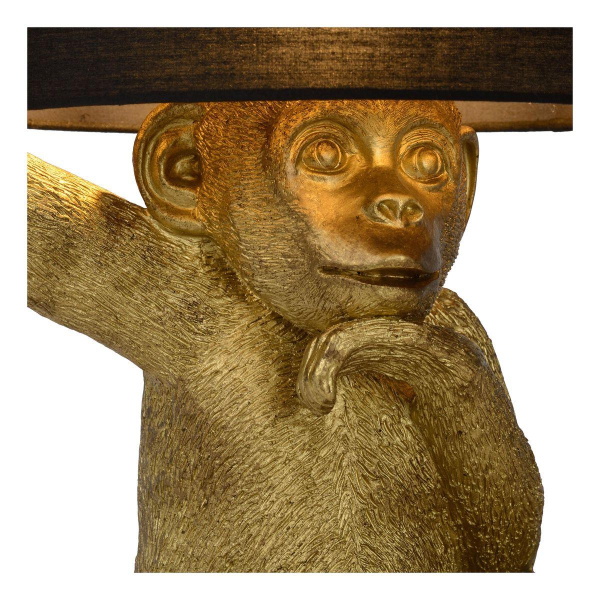 Купить Lucide EXTRAVAGANZA CHIMP Черный Настольная лампа 10502/81/30