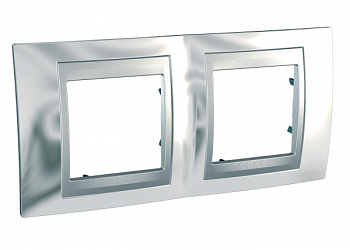 SE Unica Top Хром Рамка 2-ая MGU66.004.010