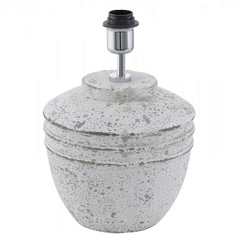 Eglo 49845 Основа для настольной лампы 1X60W (E27), DUMPHRY 1, Ø245, H350, керамика, серый