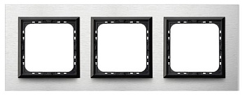 Ospel Sonata Тертый Алюминий Рамка 3-ая R-3RAC/62/25