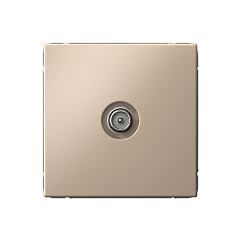 Systeme Electric ArtGallery Песочный TV Розетка оконечная 1DB, механизм