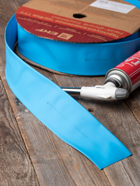 Купить EKF PROxima Термоусаживаемая трубка ТУТ нг 60/30 синяя рулон