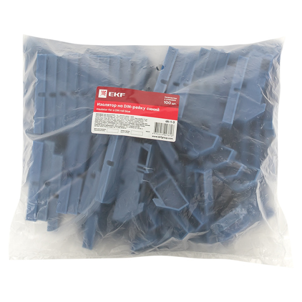 Купить EKF PROxima Изолятор на DIN-рейку синий
