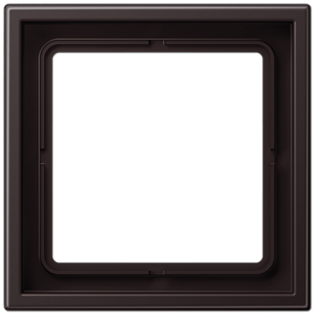 Jung LS-Zero Алюминий темный  Рамка 1-постовая LSZAL981BFD