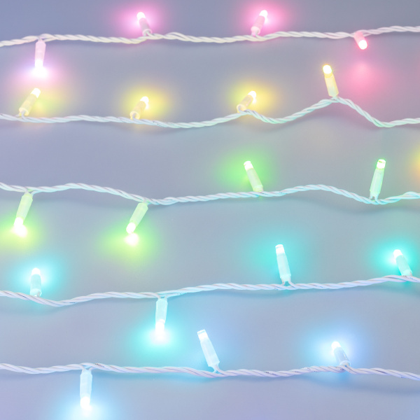 Купить Arlight Светодиодная гирлянда ARD-STRING-CLASSIC-10000-WHITE-100LED-LIVE RGB-DMX (24V, 10W) (Ardecoled, IP65) 031744