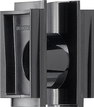 Gira Studio Соединительный элемент для корпуса накладного монтажа, черный глянцевый 0013055