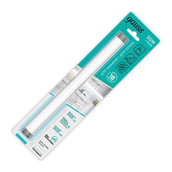 Gauss Светильник сенсорный модель G 3,5W 350lm 4000K 170-260V 300mm диммируемый TOUCH 9023531235