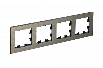 Systeme Electric AtlasDesign Nature Металл латунь Рамка 4-ая