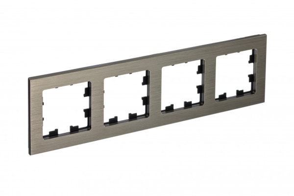 Systeme Electric AtlasDesign Nature Металл латунь Рамка 4-ая