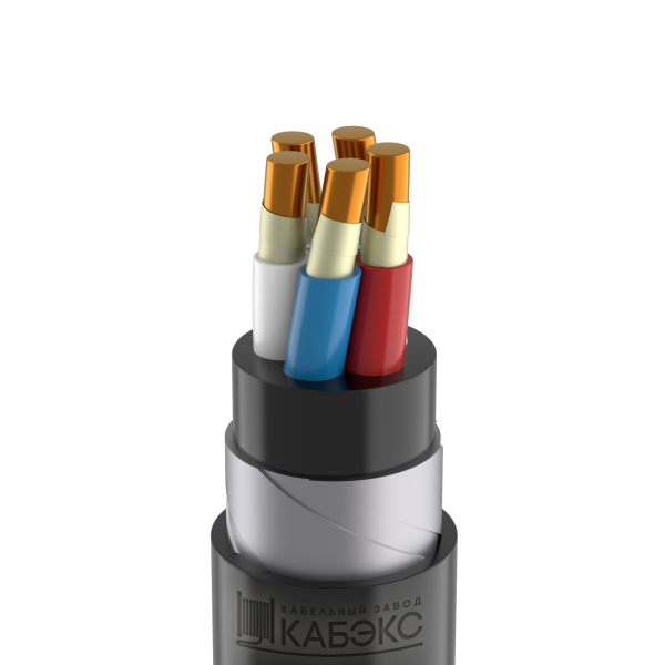 Кабель контрольный с медной жилой КВБбШвнг(A) -FRLS 5х2,5 Кабэкс ТХМ00388172