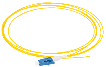 IEK ITK Оптический пигтеил, (SM), 9/125 (OS2), LC/UPC, LSZH, 1,5м FPT09-LCU-C1L-1M5