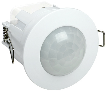 IEK Датчик движения ДД 201 белый, 1200Вт, 360 гр.,6М,IP20