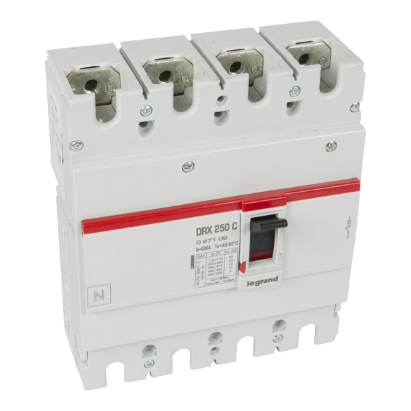 Legrand DRX250 термомагнитный 200A 4П 18KA 027109