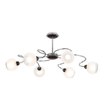 Citilux CL130161 Одиссей Хром+Венге, Светильник Люстра