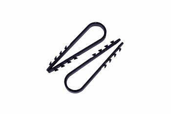 PROconnect Дюбель-хомут нейлоновый 11-18 мм, черный, упаковка 100 шт. 07-4522