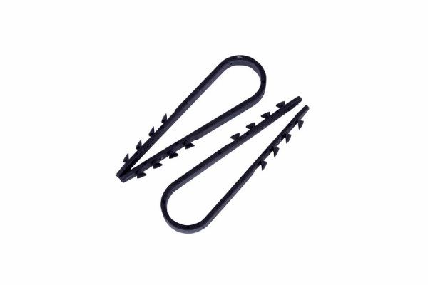 PROconnect Дюбель-хомут нейлоновый 11-18 мм, черный, упаковка 100 шт. 07-4522