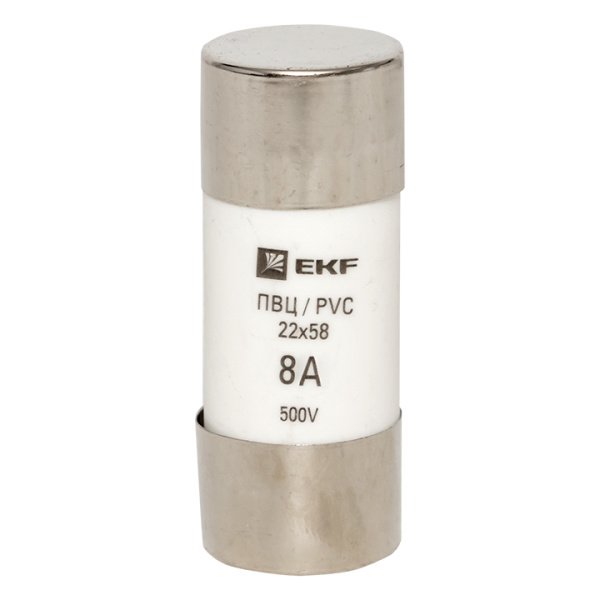 Купить EKF PROxima Плавкая вставка цилиндрическая ПВЦ (22х58) 8А