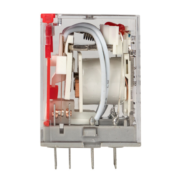 Купить EKF Averes Реле промежуточное с кнопкой и механической индикацией RPAt 22/4 5A 230В AC