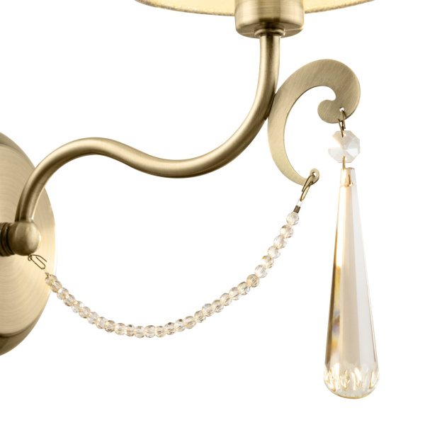 Купить Freya Classic Madeline Латунь Бра FR2019WL-01BS