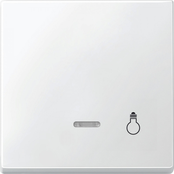 SE Merten SD Полярно-Бел Клавиша со световой индикацией, «свет» (MTN437919)