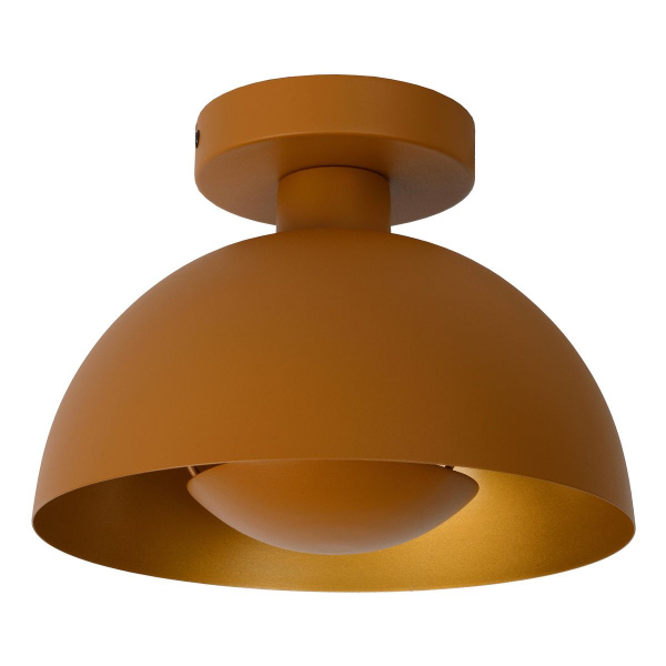 Lucide SIEMON Светильник потолочный Ø 25 cm 1xE27 Ocher Yellow 45196/01/44