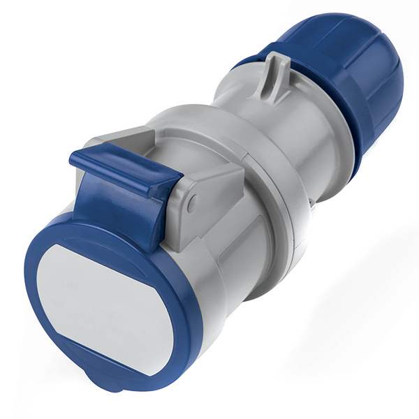 DKC Розетка кабельная с безвинтовыми клеммами IP44 16A 2P+E 230В